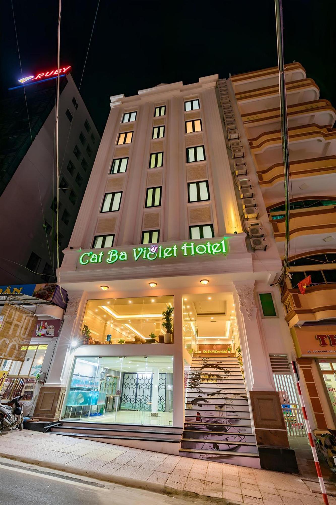 Cat Ba Violet Hotel Chan Chau 外观 照片